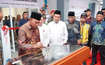 Menko Muhadjir Effendy Resmikan Rusunawa di Komplek Universitas Muhammadiyah Riau 