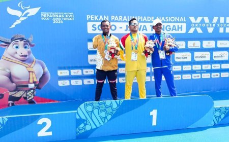 atlet Pararenang NPCI Riau kembali sumbangkan medali emas