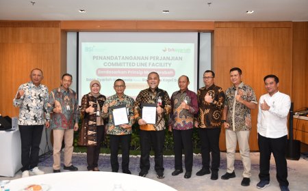 Kolaborasi Dengan BSI, BRK Syariah Teken Perjanjian Committed Line Facility