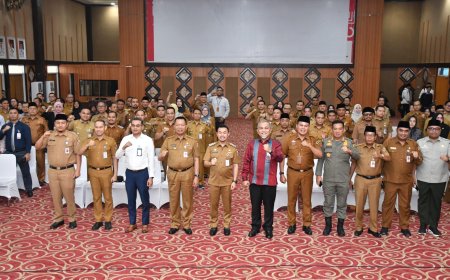 Pj Wako Pekanbaru Ajak Pegawai Manfaatkan Layanan Tabungan Haji dan Kurban BRK Syariah