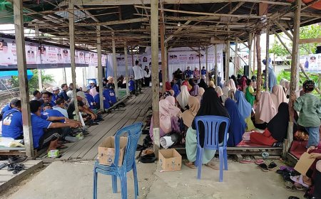 Tokoh Agama dan Masyarakat Pelangiran Do'akan Kemenangan USSALI Dalam Pilkada Inhil 2024