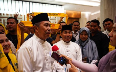 Paslon Suwai Berkomitmen Menangkan Pilgubri dengan Santun Tanpa Politik Uang