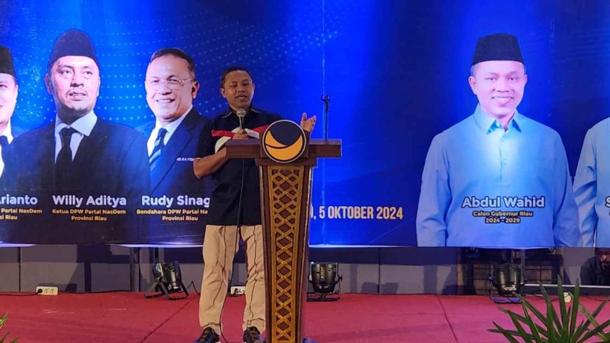 Abdul Wahid Sebut Survei di Posisi Teratas 