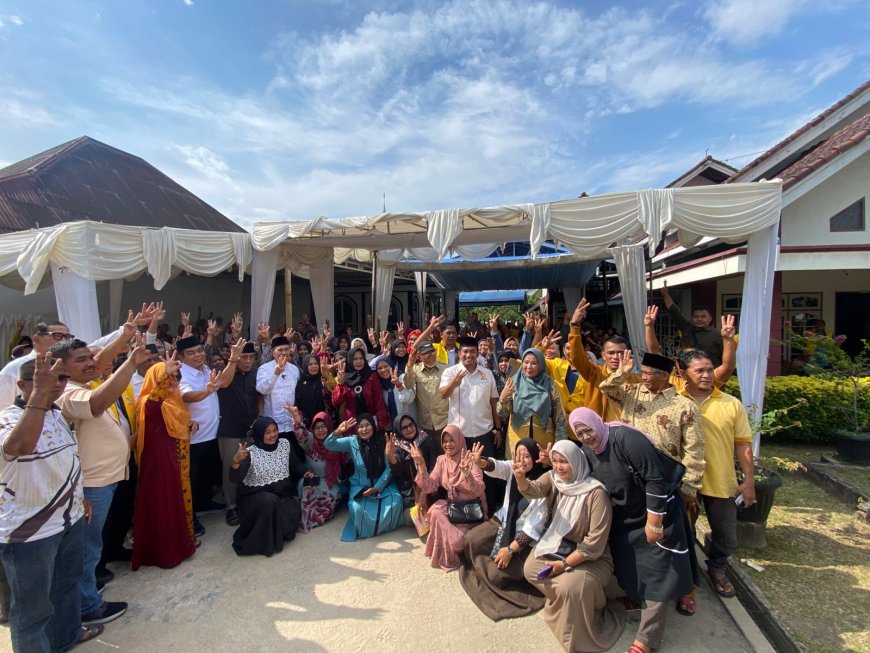 Kolaborasi Syamsuar dan Raja Haryono Janjikan Pembangunan Islamic Centre di Inhu