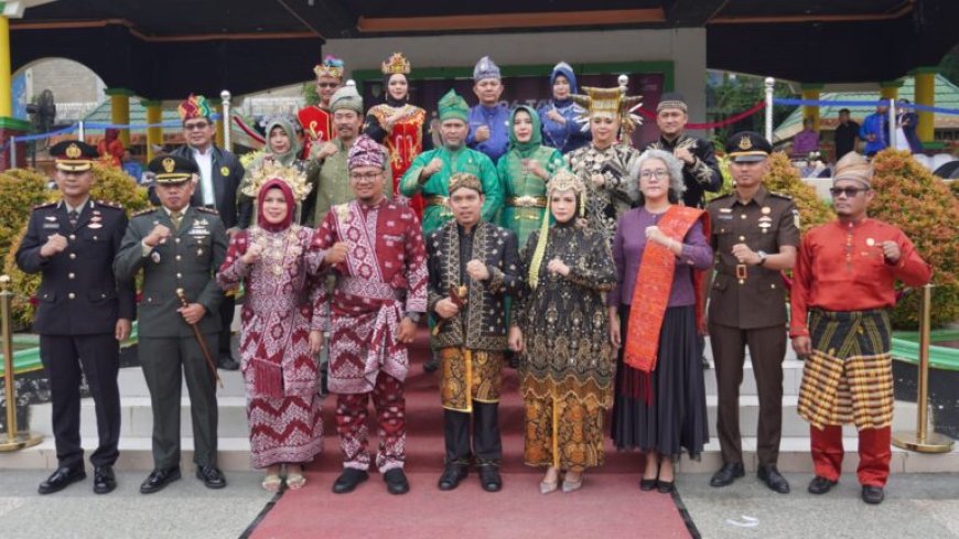 Dandim 0314 Inhil Hadiri Upacara Peringatan Hari Sumpah Pemuda ke 96 Tahun 2024