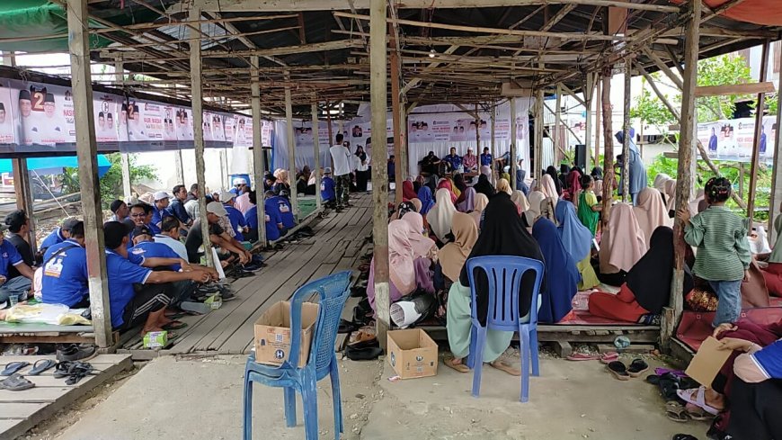 Tokoh Agama dan Masyarakat Pelangiran Do'akan Kemenangan USSALI Dalam Pilkada Inhil 2024