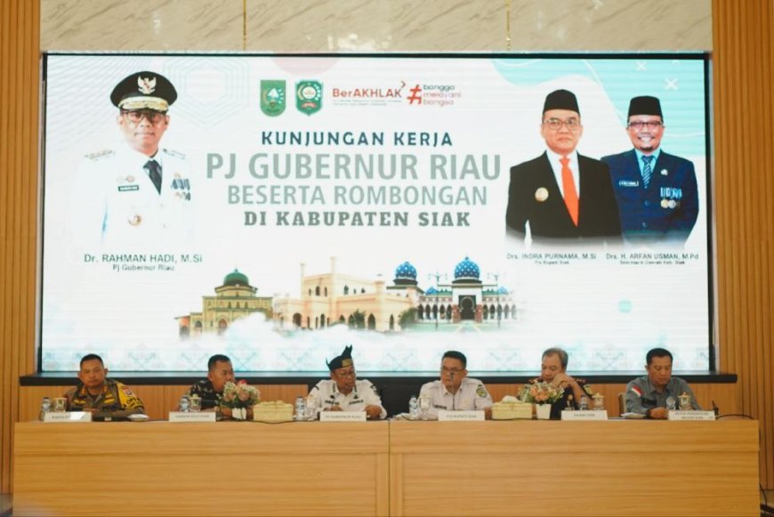 Pemkab Siak Bersama TNI Polri Siap Sukseskan Pilkada Damai 2024