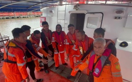 Tiga Nelayan Selamat, Satu Hilang Setelah Kecelakaan Kapal di Laut Panipahan