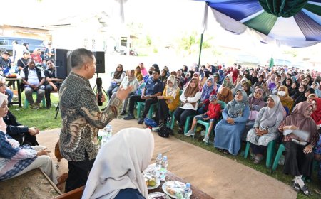 Kampanye Dialogis di Rumbai, Abdul Wahid Ingin Wujudkan Riau Sejahtera 