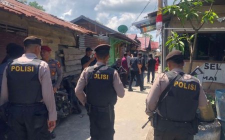 Polda Riau Gerebek Rumah Buronan Kasus Narkoba di Dumai
