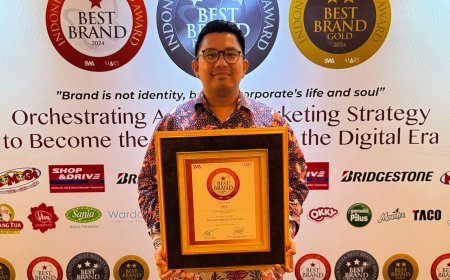 JNE Raih Indonesia Best Brand Award 2024 Kategori Jasa Pengiriman