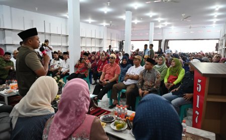 Tekad Bulat Masyarakat Seroja Mandau Dukung Abdul Wahid - SF Hariyanto Jadi Gubernur 