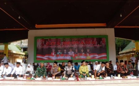 Wujudkan Pilkada Damai, Polres Inhil Gelar Doa Bersama