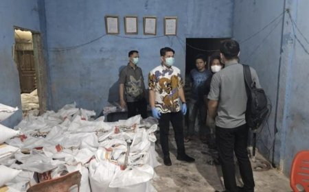 10 Ton Disita, Polisi Bongkar Gudang Peredaran Pupuk Ilegal