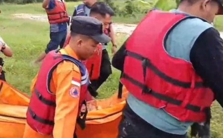 Remaja Tenggelam di Sungai Sail Pekanbaru Ditemukan Meninggal