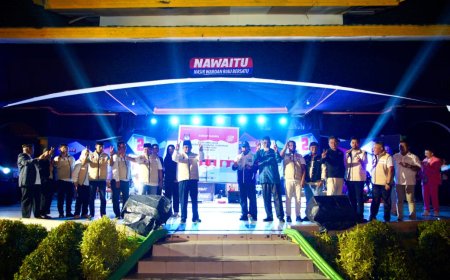 Ribuan Masyarakat, Saksikan Pesta Rakyat Bersama Nawaitu Menuju Riau Emas