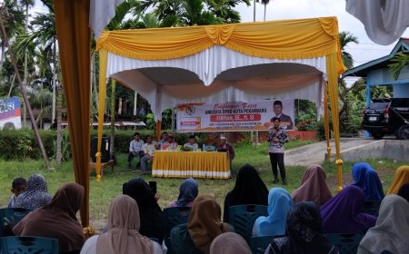 Laksanakan Reses Pertama, Anggota DPRD Pekanbaru Firman SE, M.Si Sambut Aspirasi Masyarakat 