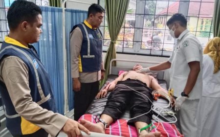 Polres Inhu Cek Kesehatan Personel Jelang Pelaksanaan Pengamanan Pilkada