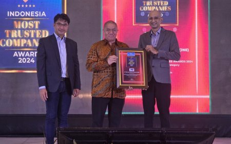 Konsisten Memberikan Layanan Prima, JNE Raih Indonesia Most Trusted Companies Award 2024