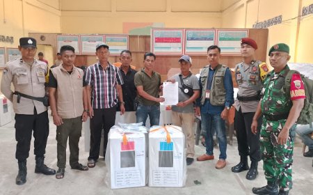 Pilkada Gubernur Riau dan Bupati Inhil 2024: Paslon Berwarwah dan Inhil Hebat Unggul Sementara di Desa Air Tawar