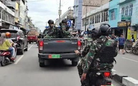 Kodim 0314/Inhil Terus Tingkatkan Pengamanan Pasca Pilkada 2024