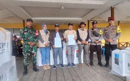 PPK KATEMAN Gelar Sidang Pleno Rekapitulasi Suara Malam Ini