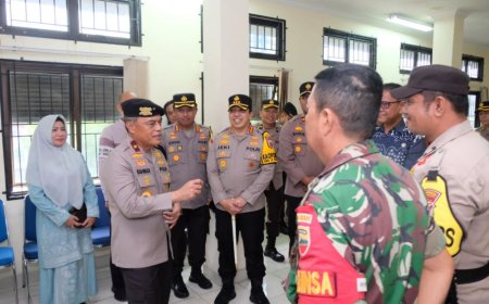 Wakapolda Riau Pastikan Pengamanan Rekapitulasi Surat Suara di Pekanbaru