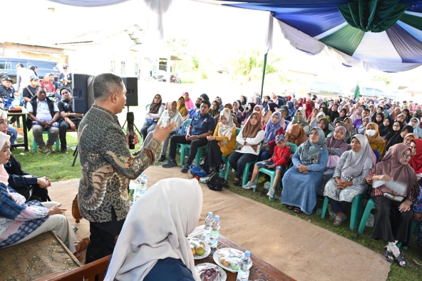 Kampanye Dialogis di Rumbai, Abdul Wahid Ingin Wujudkan Riau Sejahtera 
