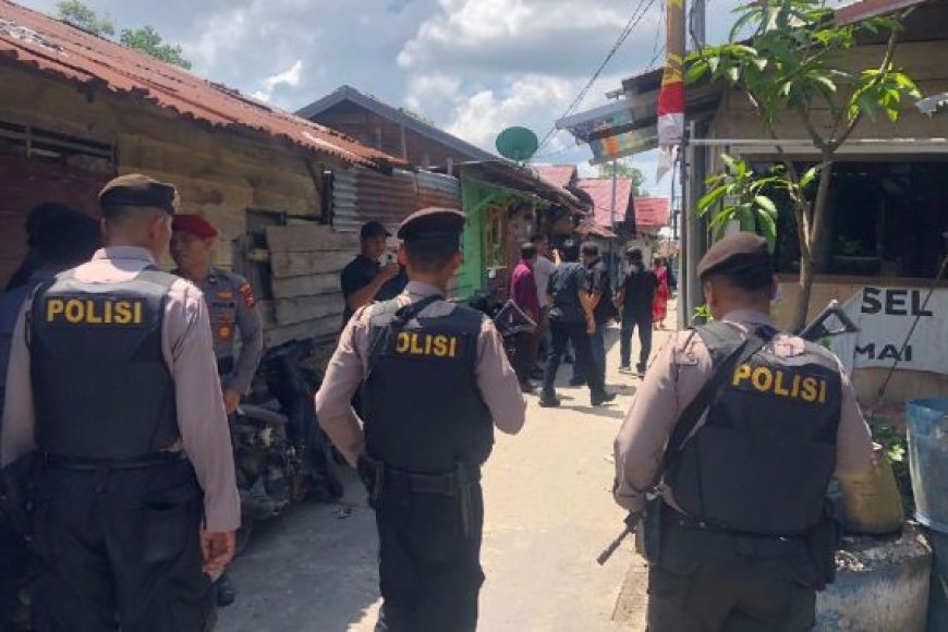 Polda Riau Gerebek Rumah Buronan Kasus Narkoba di Dumai