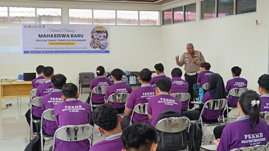 Ditlantas Polda Riau  Ajak Mahasiswa Sukseskan Pilkada Riau