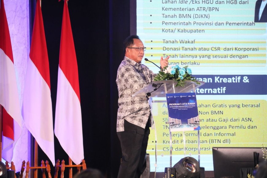 Bakal Libatkan Pemda, Kemendagri Siap Dukung Upaya Menteri Maruarar Sediakan Tiga Juta Rumah