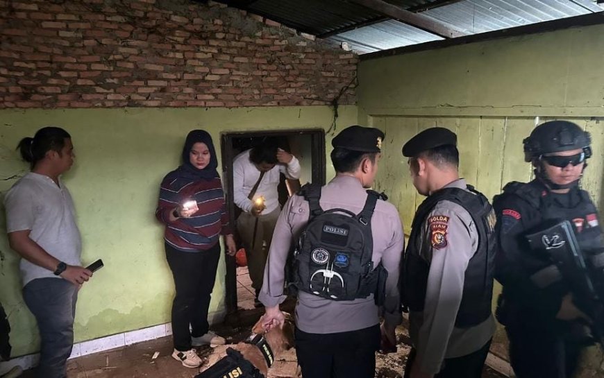 Gelar Razia Gabungan, Polisi Amankan Pengguna Narkotika di Pekanbaru