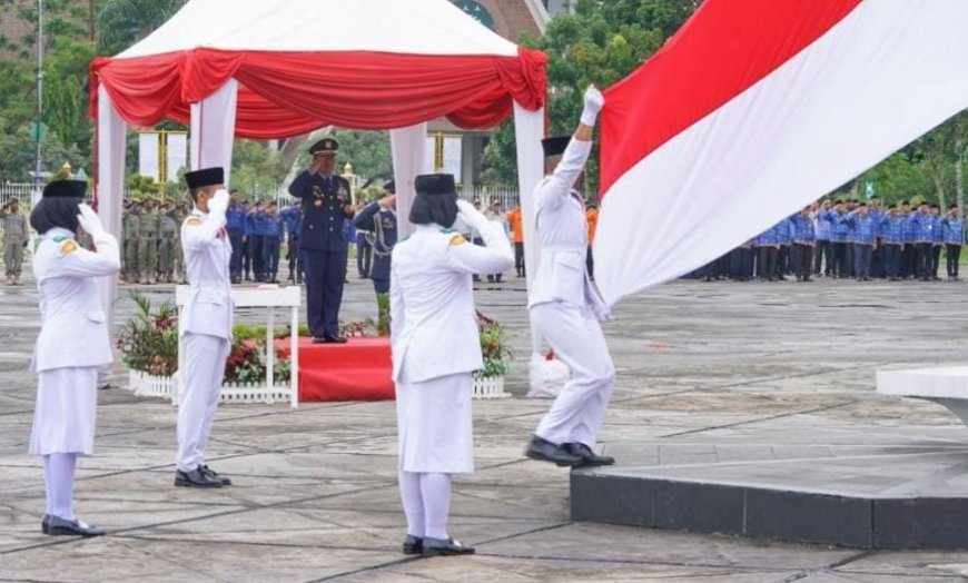 Sebagai Bentuk Pengabdian, Pemprov Riau Gelar Upacara Dalam Peringatan Hari Pahlawan