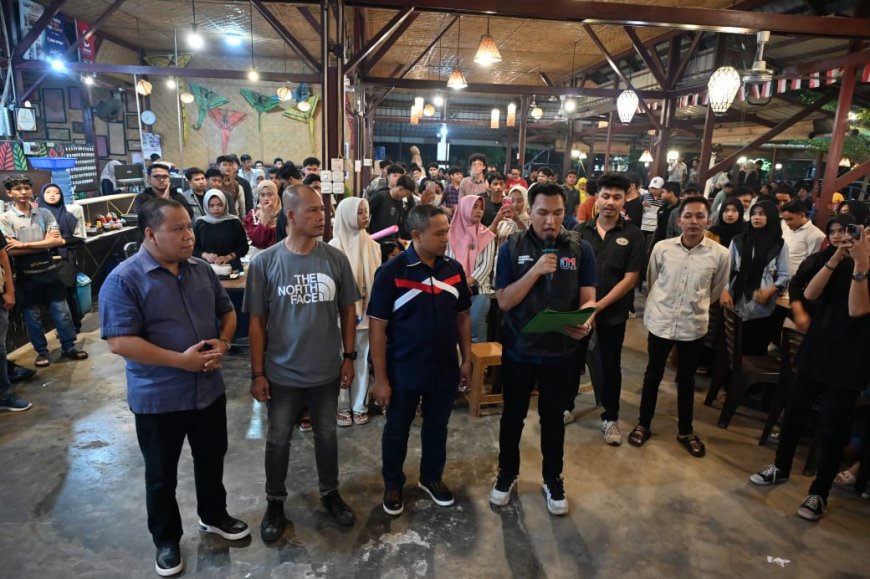 Milenial Maju dan Bermartabat Pindah Haluan, Deklarasi Dukung Abdul Wahid-SF. Hariyanto