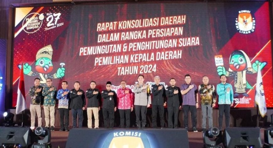KPU Riau Gelar Rakorda Persiapan Pemungutan Suara Pilkada Serentak 2024