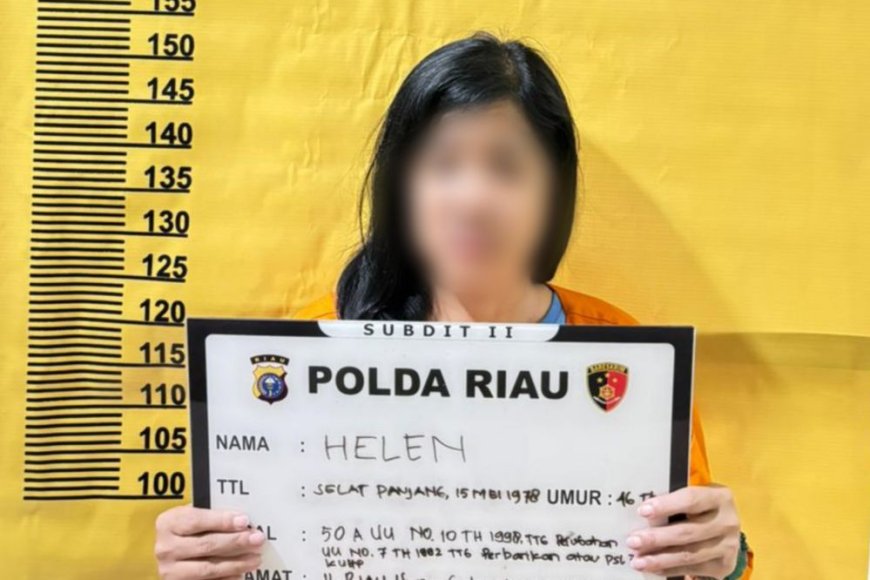 Ditreskrimsus Polda Riau Ringkus Pemegang Saham BPR Fianka diduga Memanipulasi Pencairan Deposito