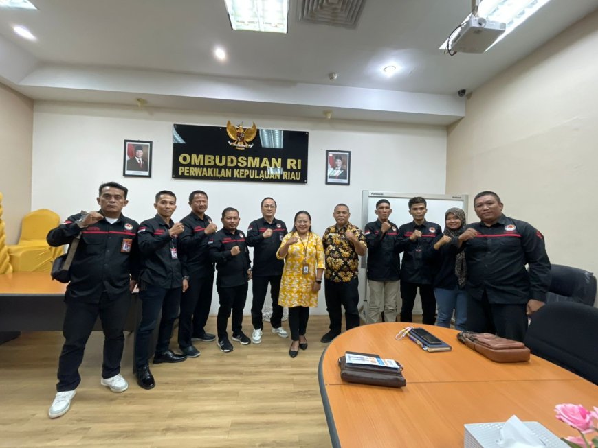 Komando HAM DPW Kepri Gelar Audiensi dengan Ombudsman RI Perwakilan Kepri