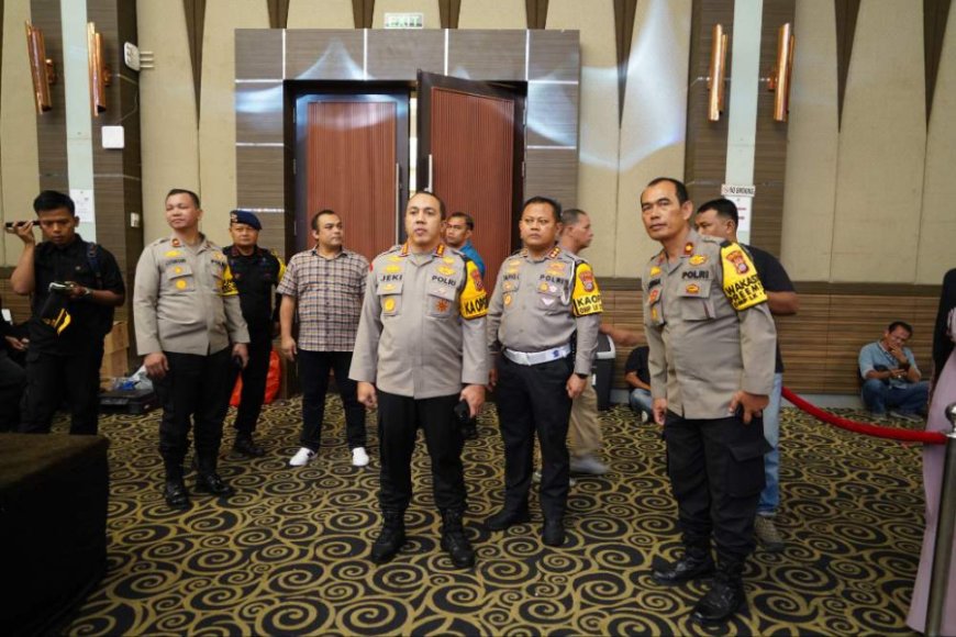 Polda Riau Kerahkan 826 Personel Gabungan Amankan Debat Publik Pilwako Pekanbaru 2024