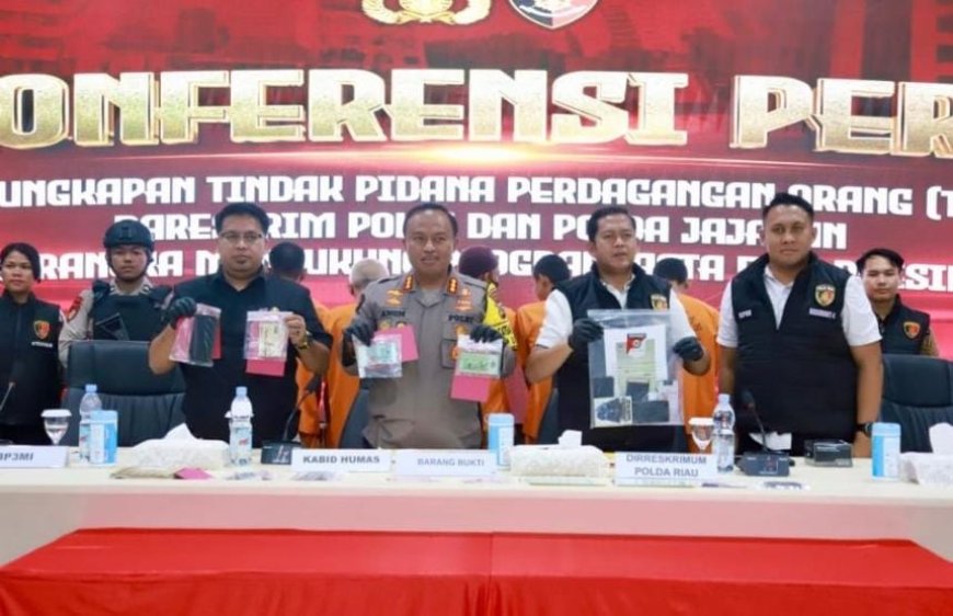 Amankan 22 Tersangka, Polda Riau Berhasil Ungkap 16 Kasus TPPO