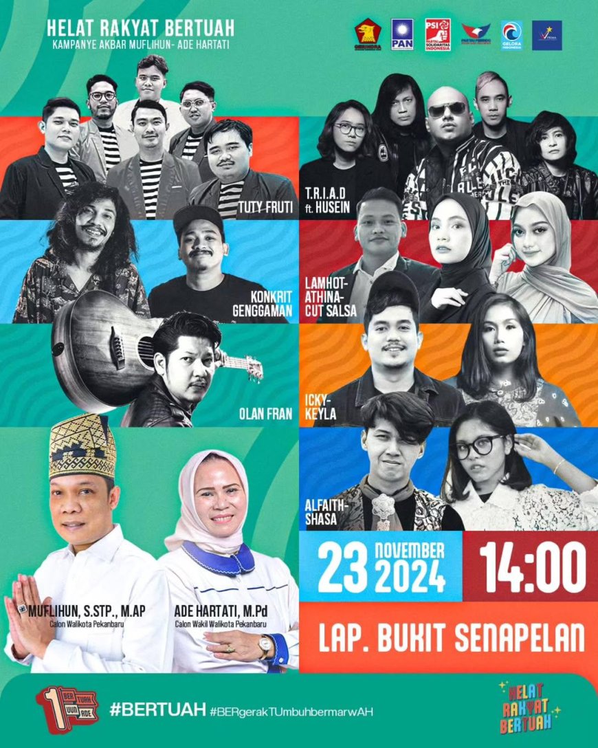 Ayo Hadiri Helat Rakyat Bertuah Di Lapangan Bukit Senapelan