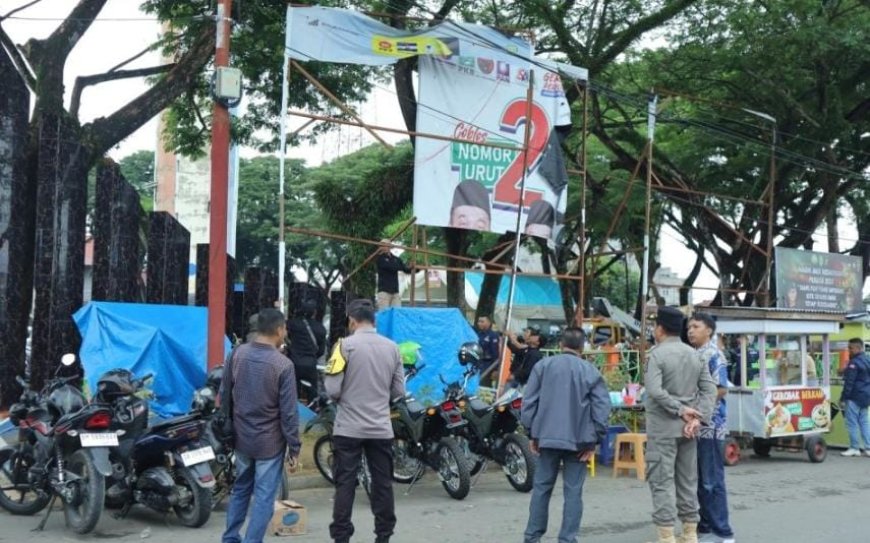 Polres Inhu Kawal Penertiban APK