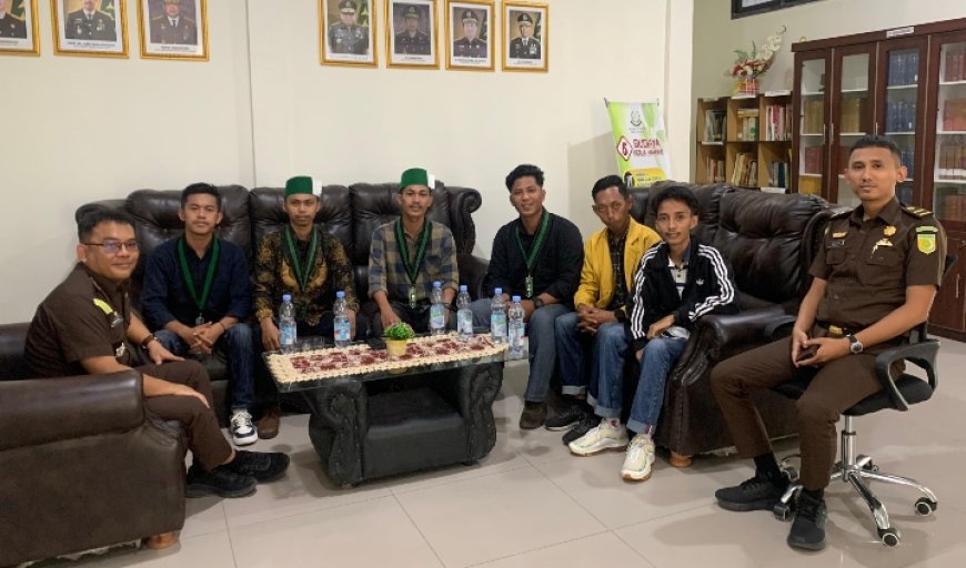 Audiensi dengan Kejari, Mahasiswa Minta Kasus Baznas Ditangani Secara Profesional