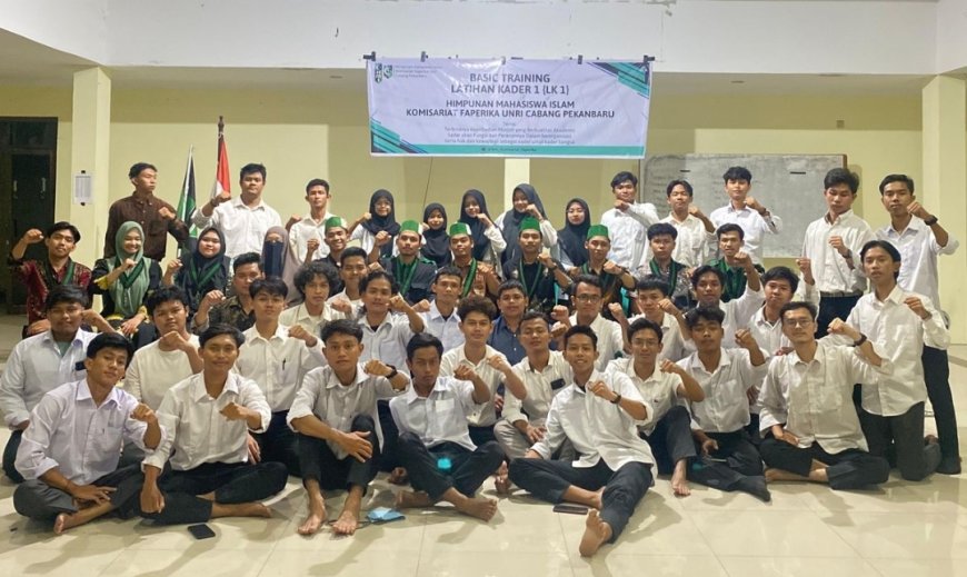 Bentuk Kader Unggul, HMI Komsat Faperika UNRI Laksanakan LK-1 