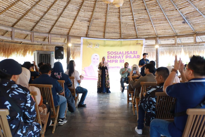 Anggota DPD RI-MPR RI Sewitri M.Sos Gelar Sosialisasi Empat Pilar