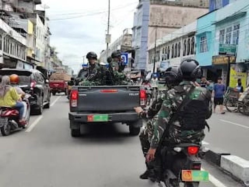 Kodim 0314/Inhil Terus Tingkatkan Pengamanan Pasca Pilkada 2024