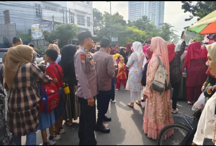 Satgas Preemtif OMP LK-2024 Subsatgas Binmas Polda Riau Lakukan Edukasi Kamtibmas Pasca Pilkada Serentak