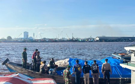 Pengawalan Ketat oleh Aparat Keamanan, Logistik Pilkada Kateman Dikirim ke Tembilahan