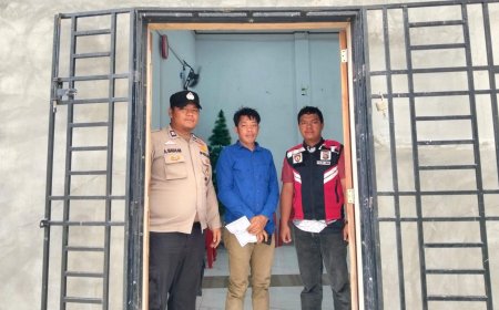 Polsek Kateman  Gandeng Pimpinan Jemaat HKBP Wujudkan Pilkada Riau yang Damai dan Kondusif