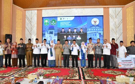 BRK Syariah dan BWI Kabupaten Siak Tandatangani Nota Kesepahaman, Dalam Rangkaian Launching Program Kota Wakaf