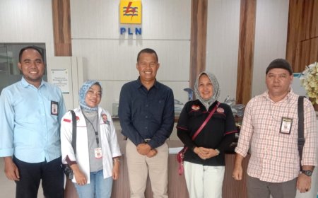 Pererat Silaturahmi, DPW JPKP Riau Berkunjung Ke PLN UP3 Pekanbaru